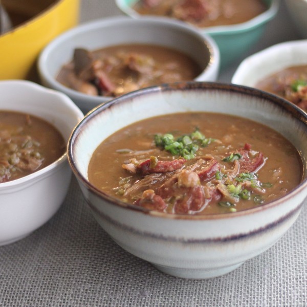 Duck And Sausage Gumbo | Emerils.com